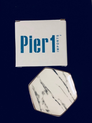 Pier 1 Imports Marble Ring Dish